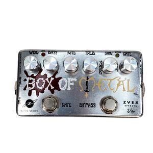 Zvex Box of Metal Vexter Series Distortion Gate Guitar Effect Pedal Tested Works